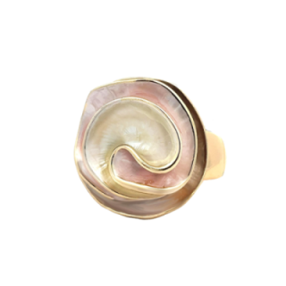 Anello Elastico GEOR Smaltato Caffè