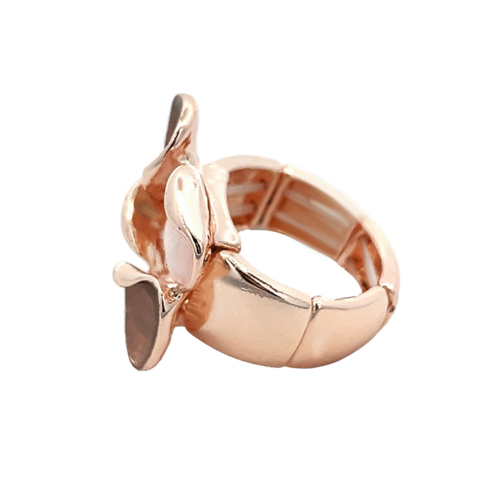 Anello Elastico Smaltato Blu
