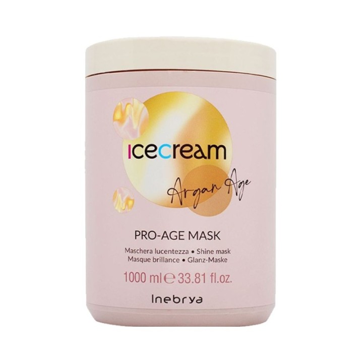 Maschera Lucentezza ARGAN PRO-AGE [1000ml] by Inebrya