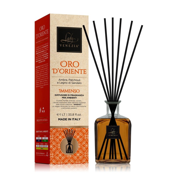 MEGA-Profumatore Ambiente ORO D'ORIENTE | IMMENSO by Lady Venezia