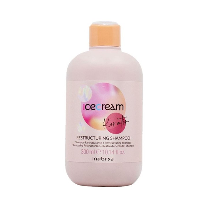 Shampoo Ristrutturante KERATIN [Combo] by Inebrya