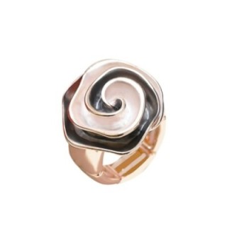 Anello Elastico Spirale Smaltata N4 Rosso