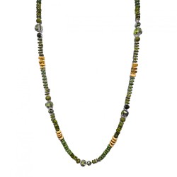 Collana Perline Lunga Congo...