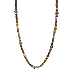 Collana Perline Lunga Congo...