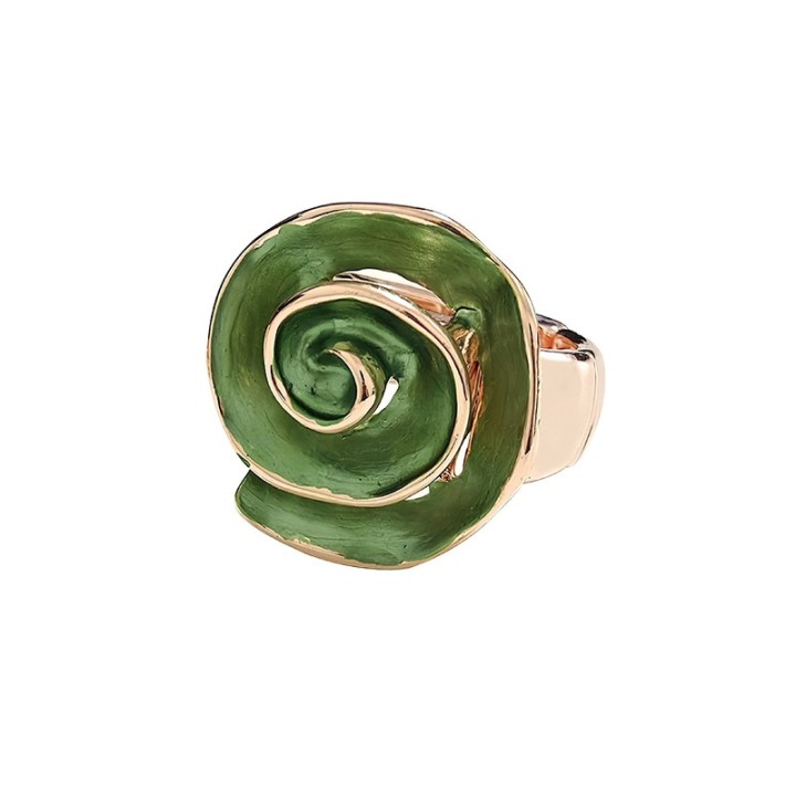Anello Elastico Spirale Smaltato G1 Verde