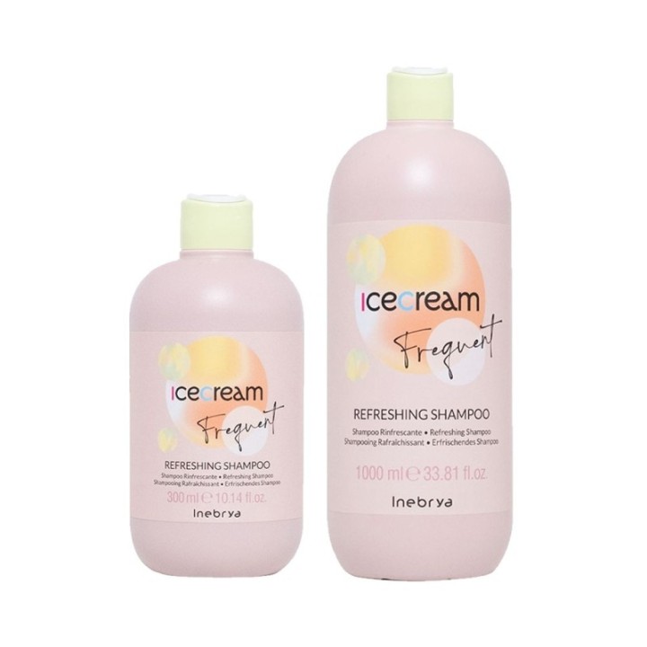 Shampoo Rinfrescante alla Menta FREQUENT [Combo] by Inebrya