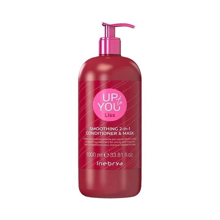 Maschera/Conditioner 2-in-1 Lisciante Anticrespo [1000ml] by Inebrya