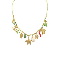 Girocollo Multi-charms...
