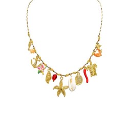 Girocollo Multi-charms...