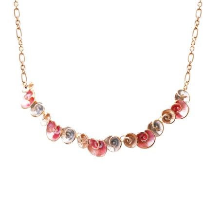Girocollo Diadema Bijoux Spiralina Smaltato Rossa