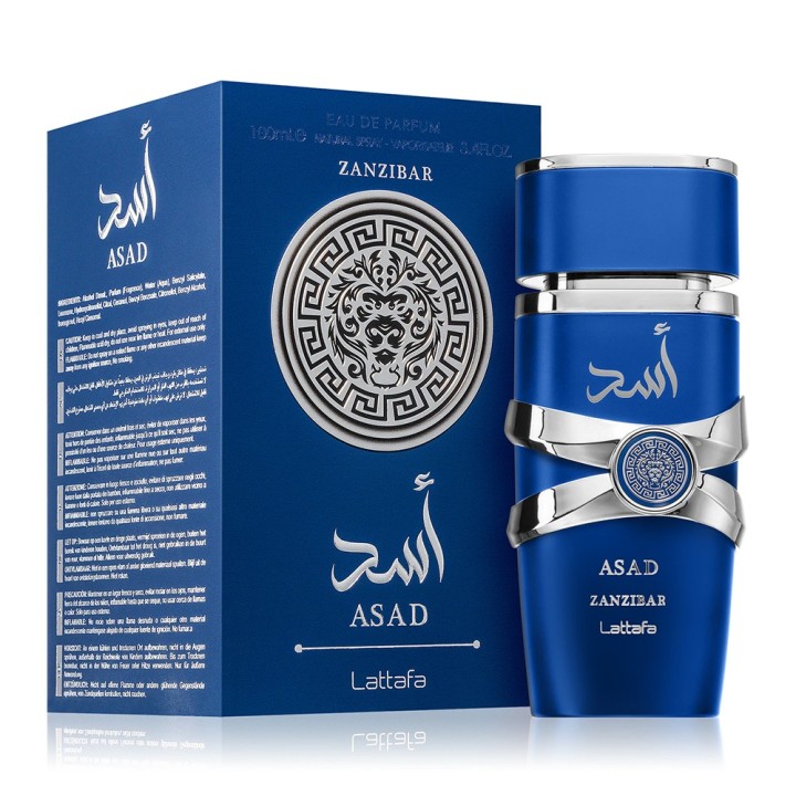 Profumo Arabo Lattafa ASAD Zanzibar [EDP Uomo] MUSADEA