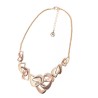 Girocollo Diadema Bijoux Triangolab Smaltato Marrone