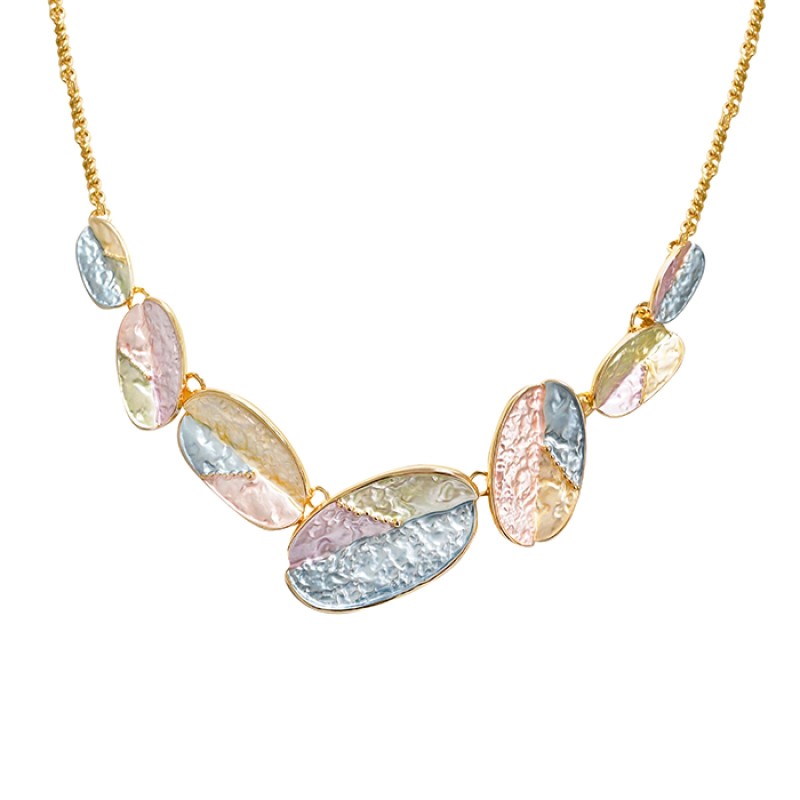 Girocollo Diadema Bijoux Chips Smaltato Fantasia