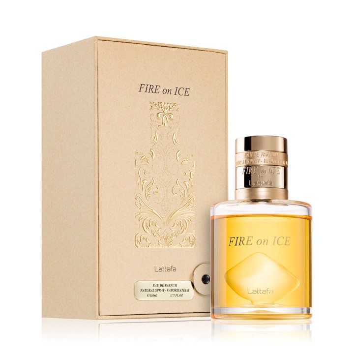 Profumo Arabo Lattafa Fire On Ice 110ml [EDP Uomo] MUSADEA