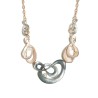 Girocollo Diadema Bijoux Infinito Smaltato Grigio