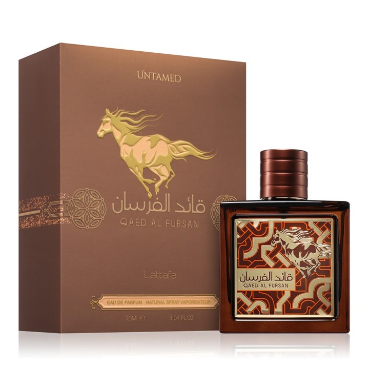 Profumo Arabo Lattafa Qaed Al Fursan Untamed [EDP Uomo] MUSADEA