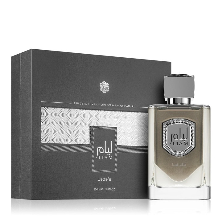 Profumo Arabo Lattafa Liam Grey [EDP Unisex] MUSADEA al Tè