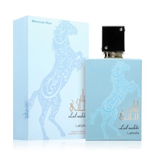 Lail Maleki Moroccan Blue Profumo Arabo Lattafa [EDP Unisex] MUSADEA