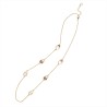 Collana Bijoux Lunga Full Infinity Smaltata Marrone