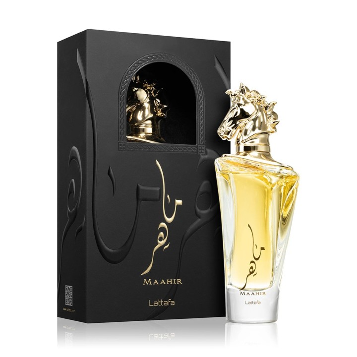 Profumo Arabo Lattafa MAAHIR [EDP Uomo] MUSADEA