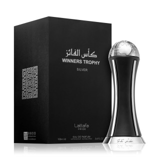 Profumo Arabo Lattafa Pride Winner Trophy Silver [EDP Uomo] MUSADEA