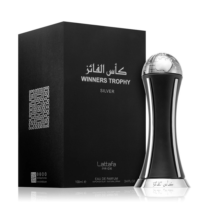 Profumo Arabo Lattafa Pride Winner Trophy Silver [EDP Uomo] MUSADEA