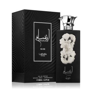 Profumo Arabo Lattafa Pride Ansaam Silver [EDP Uomo] MUSADEA