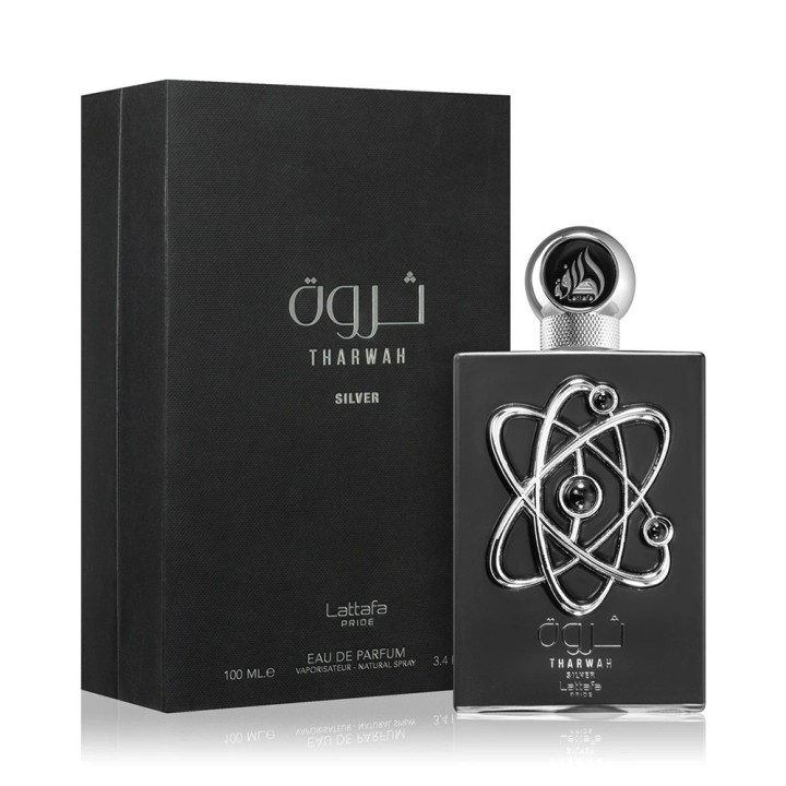 Profumo Arabo Lattafa Pride Tharwah Silver [EDP Uomo] MUSADEA