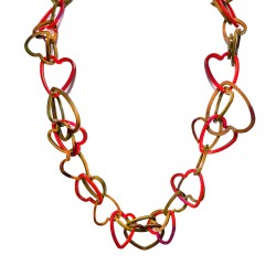 Collana Resina Lunga Catena...