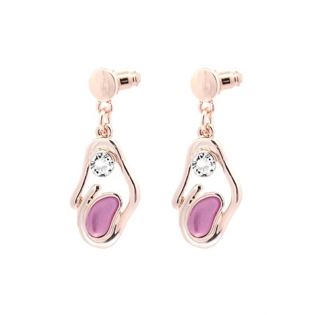 Pendenti Bijoux Crystal Smaltato Viola
