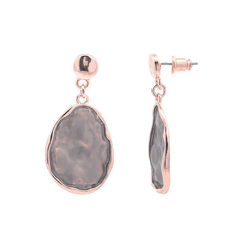 Pendenti Bijoux Rocha Smaltati Grigio