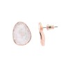 Bottone Bijoux Touch Smaltato Bianco