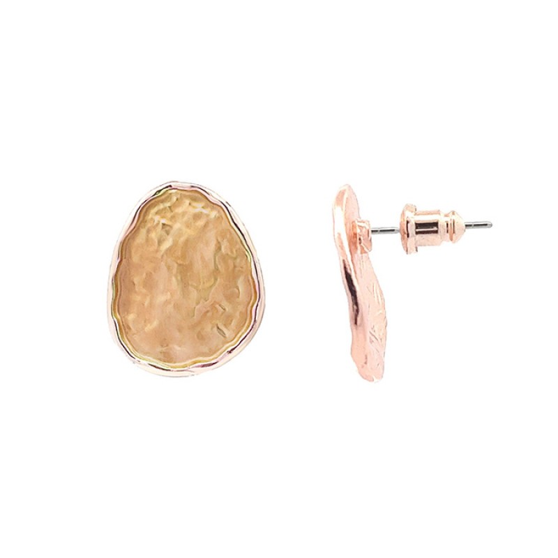 Bottone Bijoux Touch Smaltato Caramel
