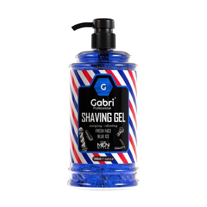 Gel da Barba FRESH BLUE ICE [1Litro] by GABRI Professional