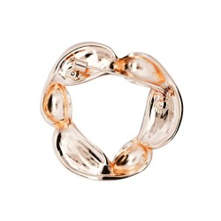 Spilla Bijoux Cerchio Ritorto Smaltata