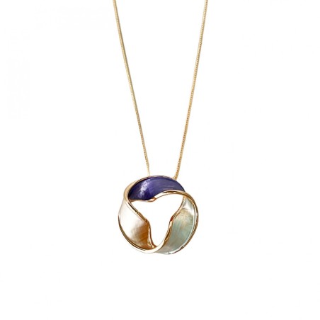 Girocollo Amuleto La Diva en Blue Bijoux