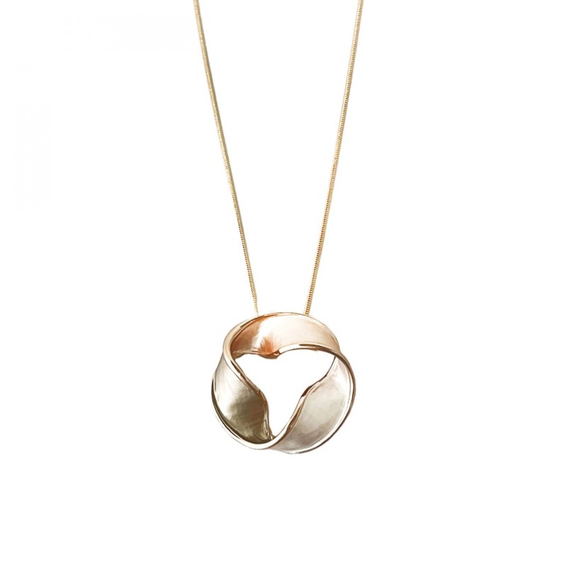 Girocollo Amuleto La Diva en Beige Bijoux