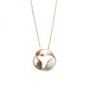 Girocollo Amuleto La Diva en Beige Bijoux