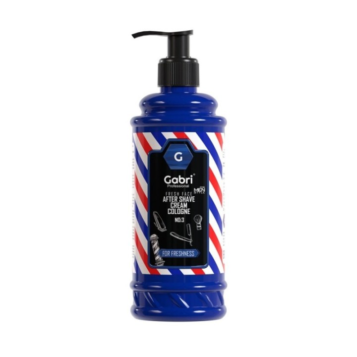 Crema-Colonia Dopobarba No:3 FRESHNESS by GABRI Professional