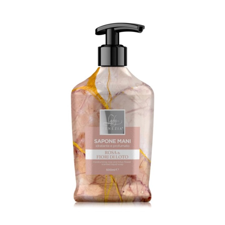 Sapone Mani IRIS e TALCO [500ml] MARMI Collection Lady Venezia