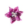 Spilla Bijoux Fiore Resina Fucsia