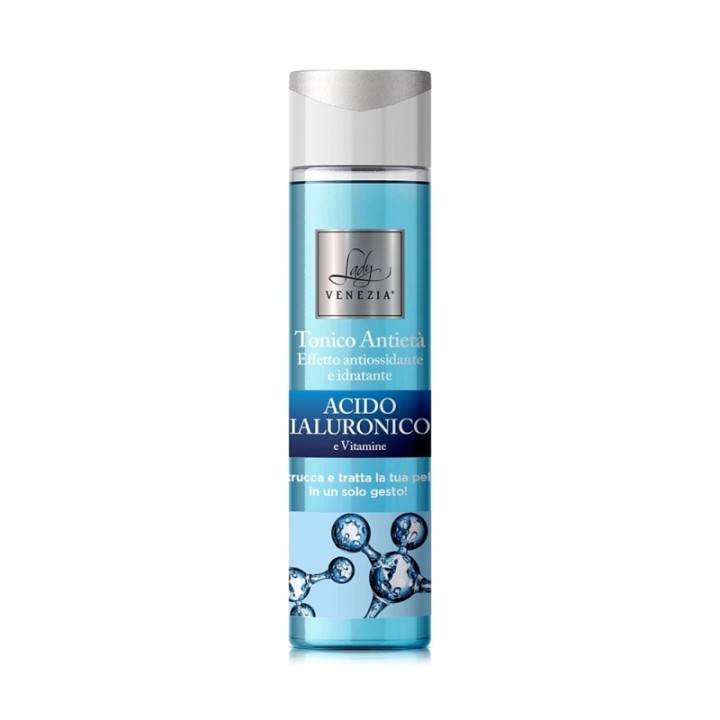 Tonico Anti-Age ACIDO IALURONICO+VITAMINE [250ml] Lady Venezia