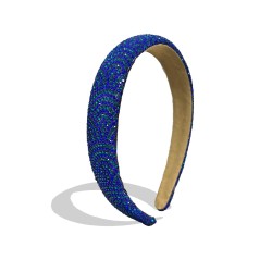 Cerchietto Blu Full Strass