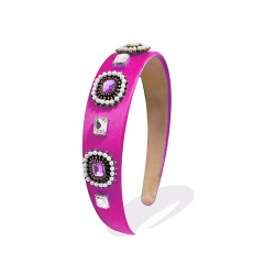 Cerchietto Fucsia Perle...