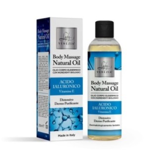 Olio Corpo Massaggio | ACIDO IALURONICO + Vitamina E [Lady Venezia]