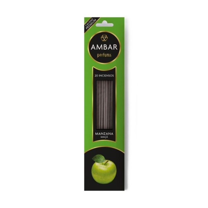 Incensi alla Mela [AMBAR] Bastoncini Profumati Naturali 100%