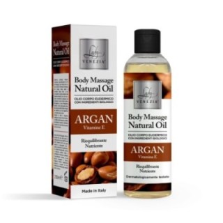 Olio Corpo Massaggio | ARGAN + Vitamina E [Lady Venezia]