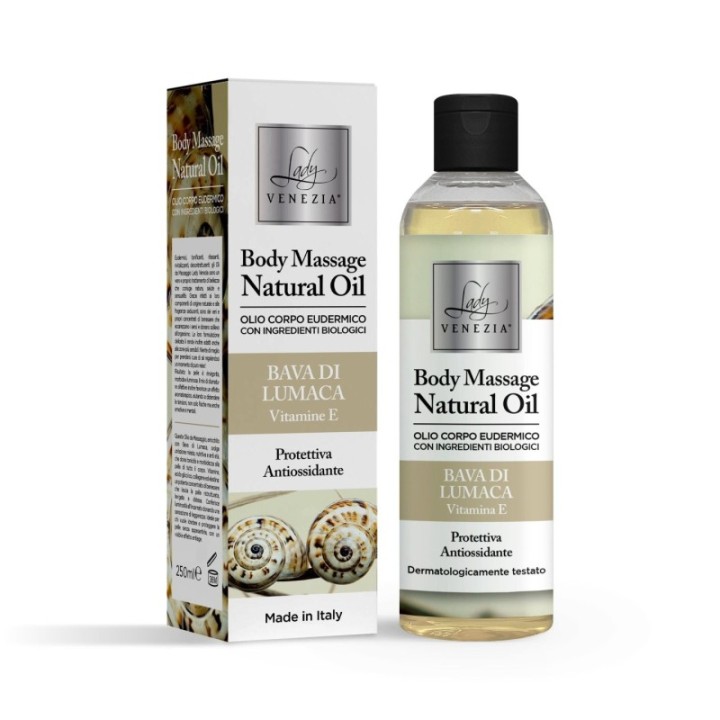 Olio Corpo Massaggio | Bava di Lumaca + Vitamina E [Lady Venezia]