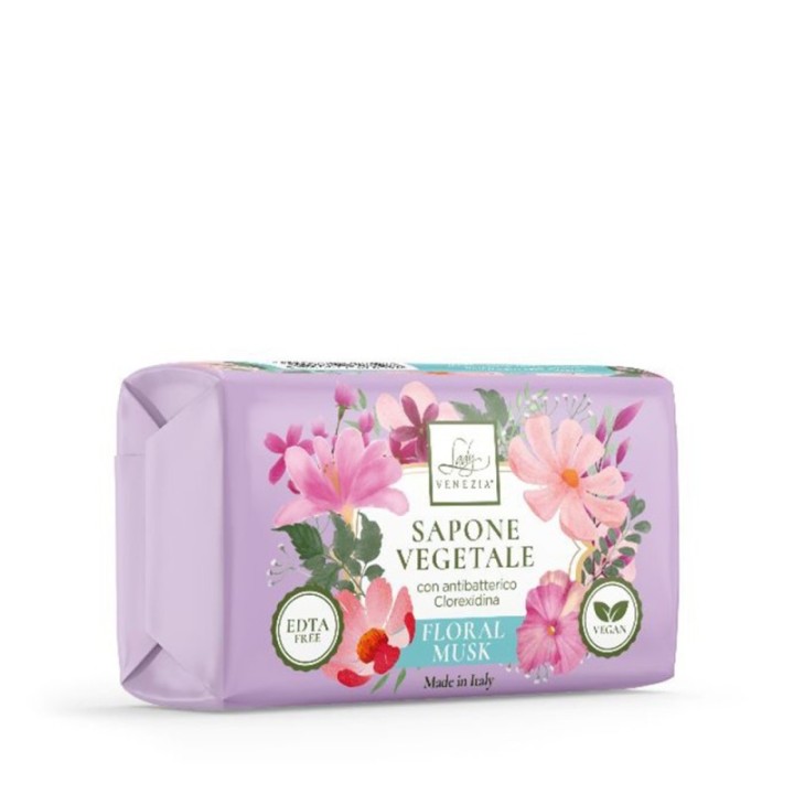 Saponetta Vegetale FLORAL-MUSK [100gr] Lady Venezia Vegan