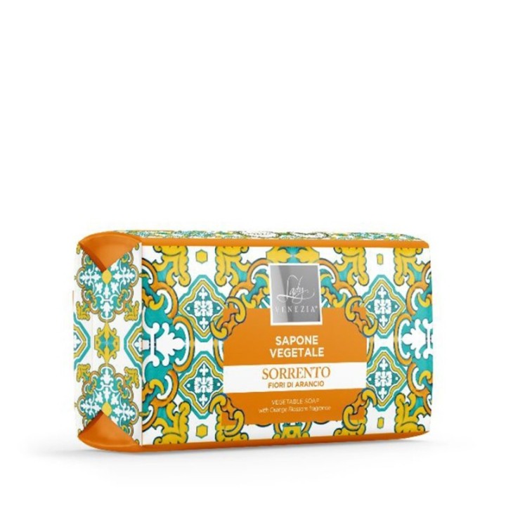 SORRENTO - Fiori d'Arancio | Saponetta Vegetale 'Le Ceramiche' [Lady Venezia]
